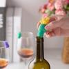 Silicone Pineapple Wine Stopper and Glass Identifier Tags