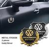 For Volkswagen B1 2Pc 3D Metal Badge Sticker Car Window Decoration Sticker Accessories For Volkswagen VW GTI Golf Polo Tiguan Passat Touareg Jetta