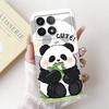 For Xiaomi Poco X6 Pro 5G Case Cute Panda Cartoon Cover Soft Silicone Phone Case For Xiaomi Poco X6 Neo PocoX6 Pro Fundas Bumper