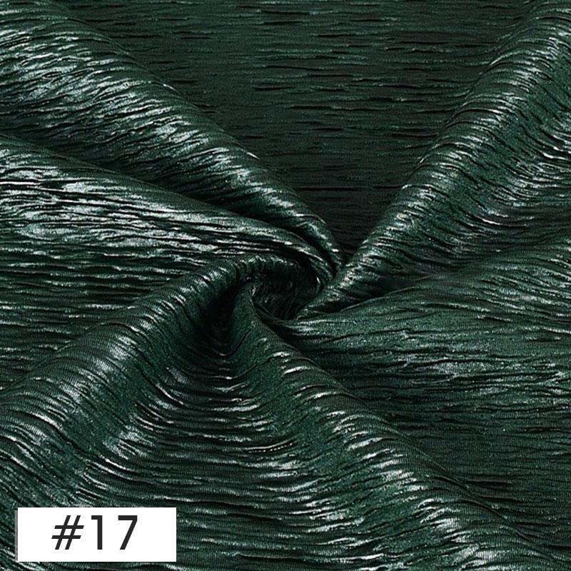 100x150cm Chic Wrinkled Design Fabric Crepe Texture Pleated Fabric For DIY Sewing Costume Car Curtain Background Decoration