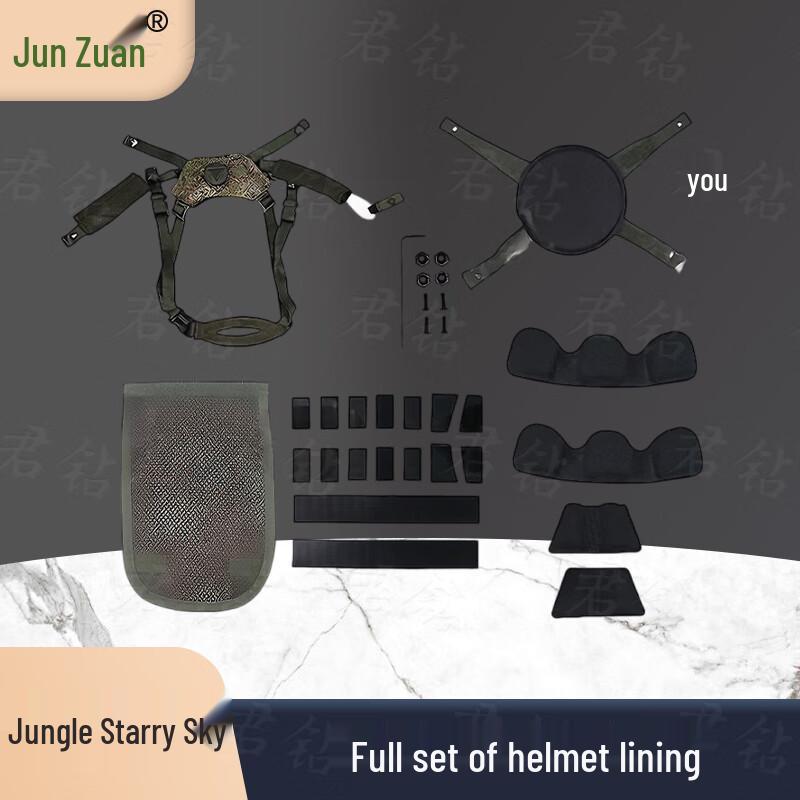 Tactical Helmet Liner Suspension System