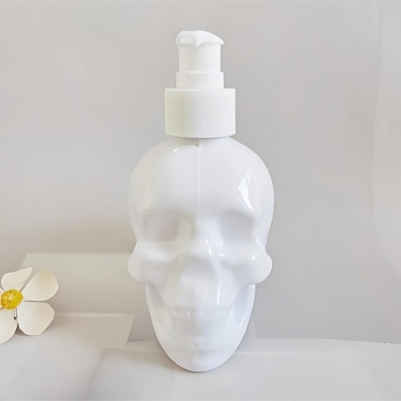 1Pc 350ml Scalp Design Soap Box - Refillable PET Plastic Pump , home bathroom shampoo bath lotion sub packaging