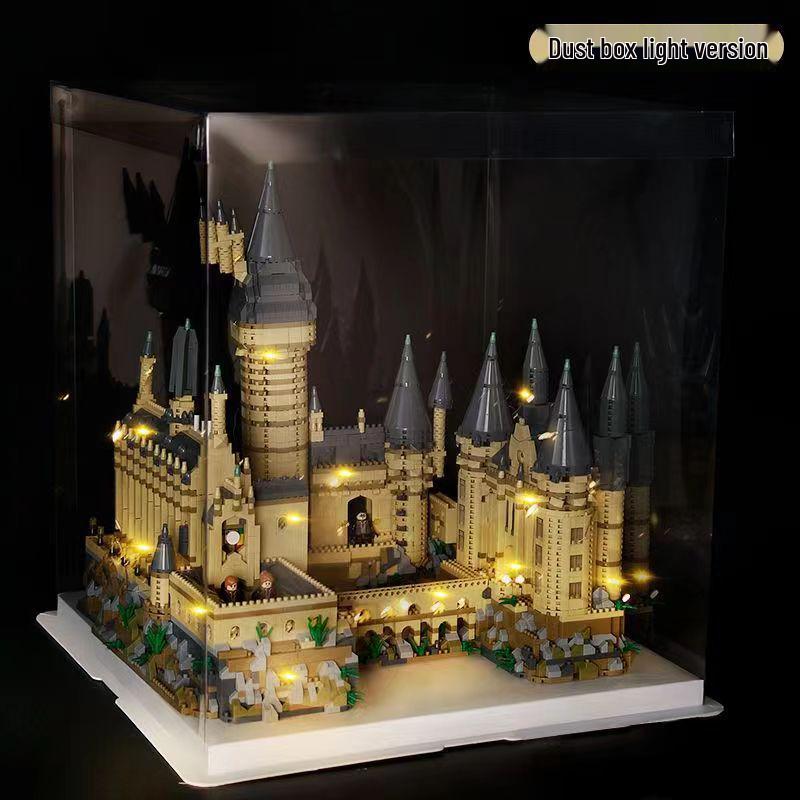 Large Hogwarts Magic Castle Building Blocks – High Difficulty Assembled Toy Architecture Series