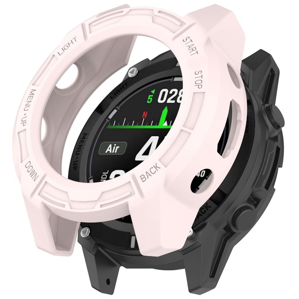 Watch Case for Garmin Descent G2/G1/G1 Solar/G1 Solar Letel Soft TPU Hollow Shockproof Bumper Frame