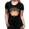 Sneaky Sasquatch Big Head TShirt for Women Crew Neck Streetwear T Shirts Womens Short Sleeve Summer Clothes Tops
