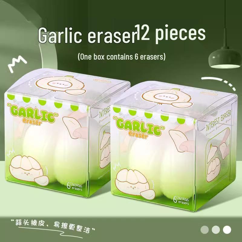 

Мультяшний ластик у вигляді часнику: Милий, Креативний та Смішний Розіграш для Студентів