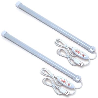 Root R LED 30 Light USB Bar Light with Control Light Bulb Set of 2 Dimmable/Toned Switch, Color/Daylight Color, RL-BAR30DLCX2
