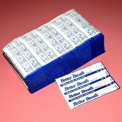 100Pcs Breath Nasal Strips Stop Snoring Nose Patch Sleep Aid Easier Breath Good Sleeping Patch Right Aid