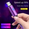 Breathing Light Nylon Type-C Fast Charging Cable for Apple, Huawei, Xiaomi, Android Phones