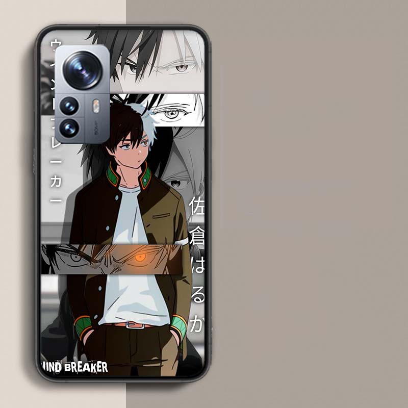 Anime Wind Breaker Sakura Phone Case For Redmi Note 15 Pro 5G 14 13 12 Pro Plus 11 11T 11E 11S 10 Pro 10S 9 9S Cover Cell Clear