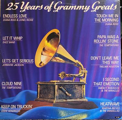 12inch Record VARIOUS - 25 Years Of Grammy Greats M309 Motown Canada Soul/Funk Used