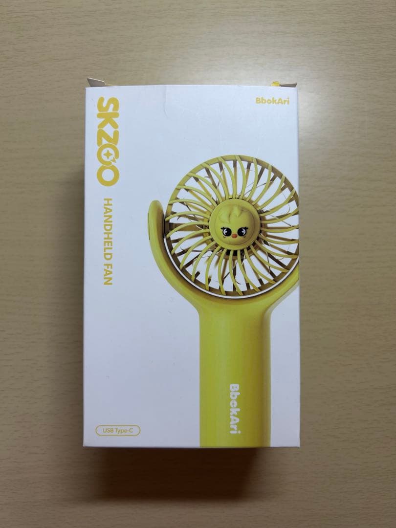 

[USED] Pogari Fan Felix skzoo Seoul Con Handy Fan
