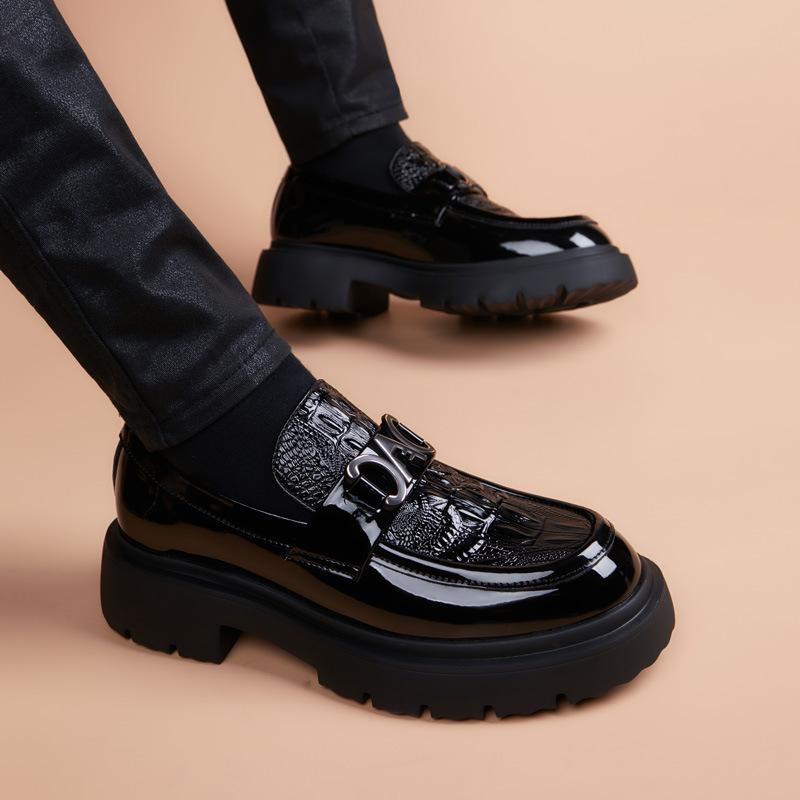 Luxuriöse Herren Leder Freizeitschuhe Hohe Qualität Business Formelle Schuhe Oxford Freizeitschuhe für Herren Mode Bequemer Derby Schuh