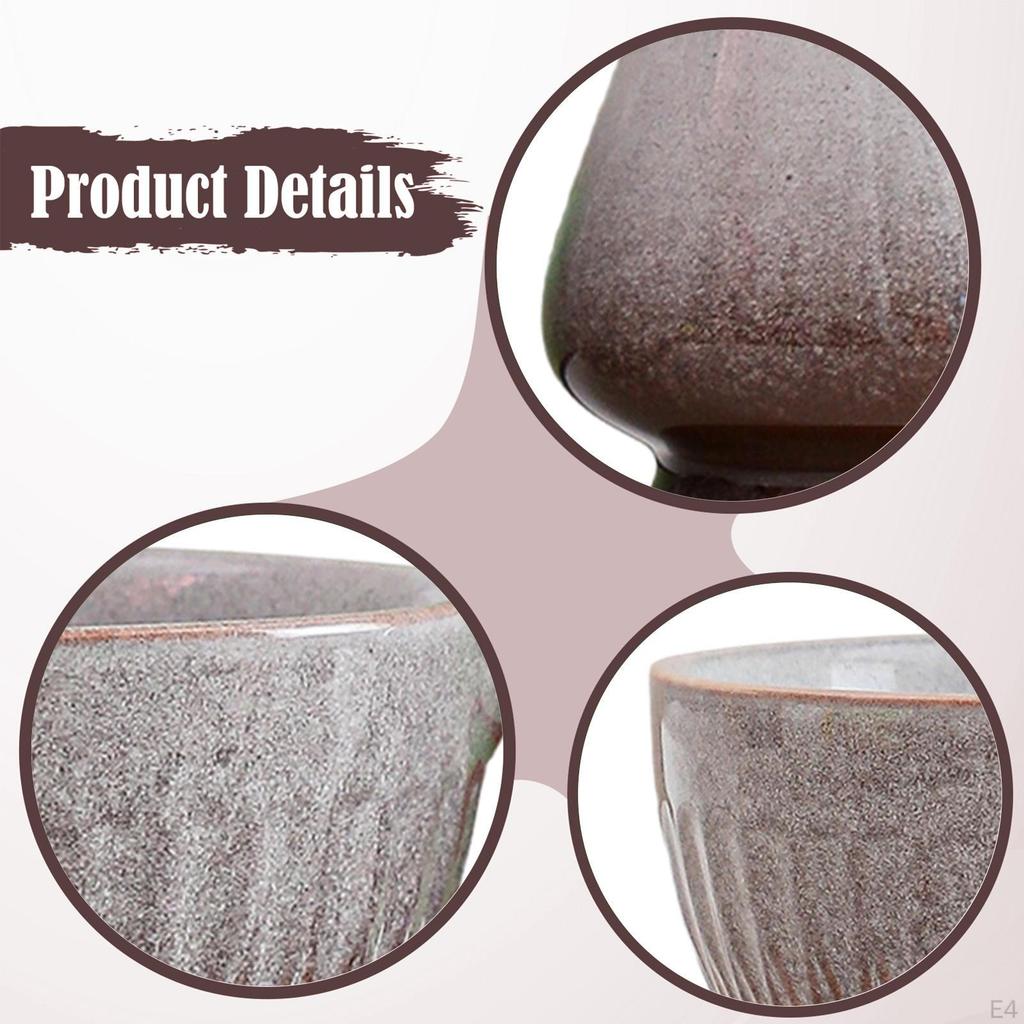 Ceramic Matcha Bowl with Whisk Holder Green Tea Cup Gift 500ml Pouring Spout Chawan for