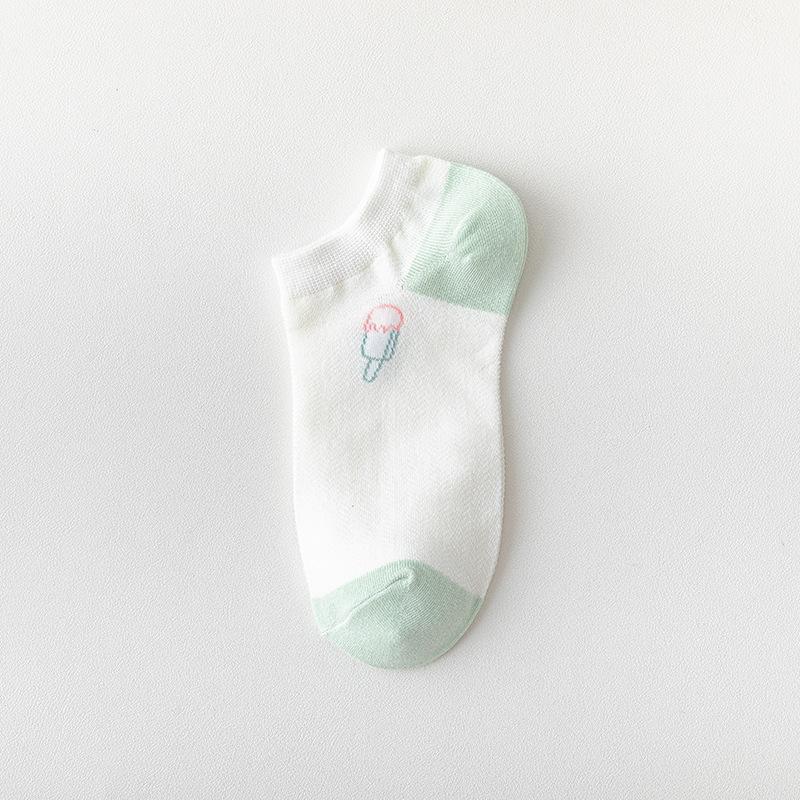 Ladies' Short Socks, Shallow Socks, Summer, Thin and Cute Short Boat Socks, Women's Low-top, Trendy Summer Style