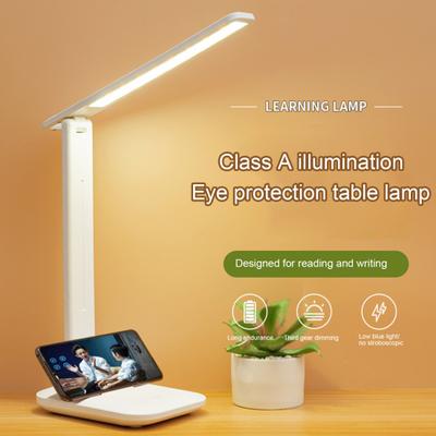 Moderní skládací lampa na čtení s dlouhou pohotovostní ochranou očí