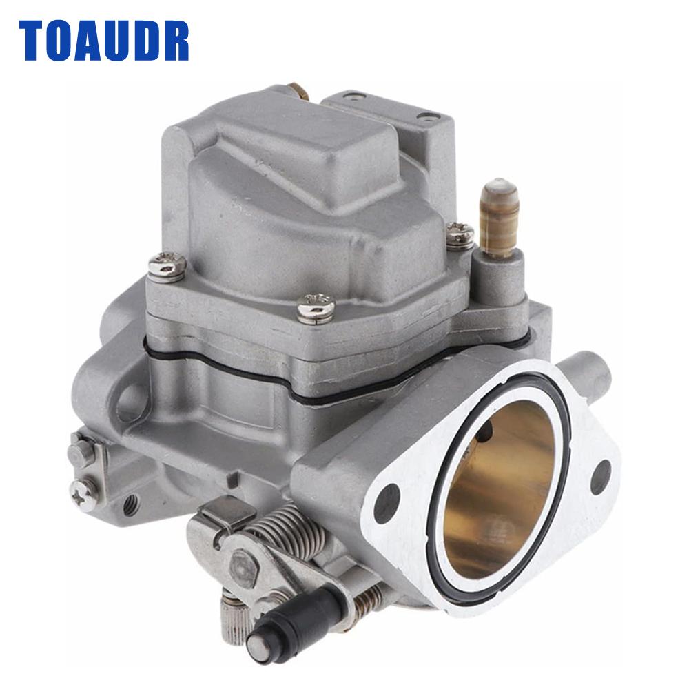 

66T-14301-02 Карбюратор для 2-тактного подвесного мотора Yamaha 40 л.с. Вентилятор, подходит для моделей: E40X & 40XMH 66T-14301 серебряный