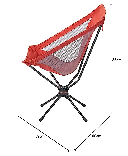 LOGOS Tradcanvas Flame-Retardant Brick Rotating Chair 73173127