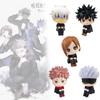 Q Version Jujutsu Kaisen Yuji Itadori Gojo Satoru Figure Model Toy Car Decor