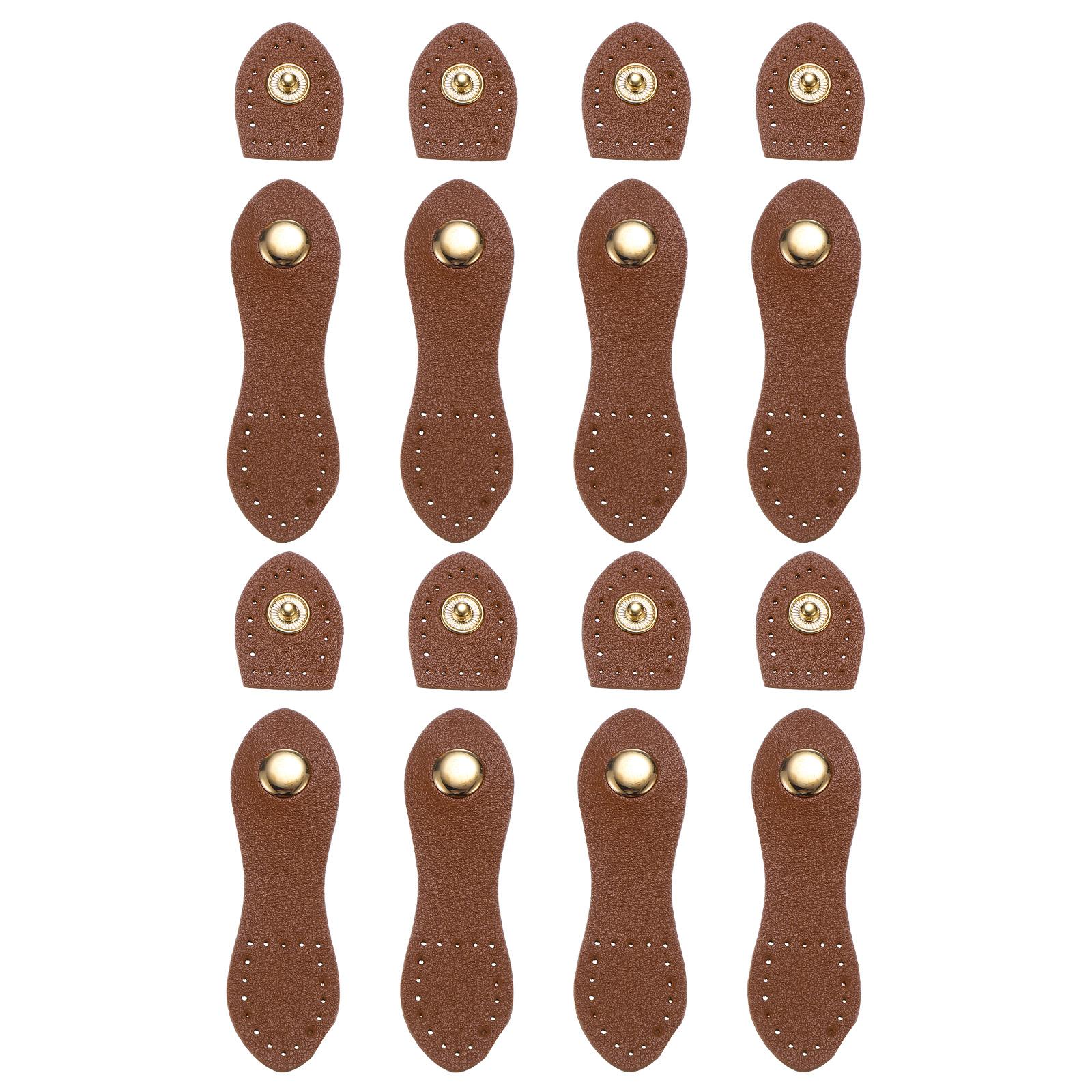

4/8pcs Sewing Leather Magnetic Snap Buckles Sewing Fasteners for Handmade DIY Patchwork Bags Hangbag Lock Hardware Accessories 4pcs кавовий
