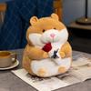 Lifelike Roses Hamster Plush Toys Soft Hamsters Cartoon Stuffed Dolls  Decorate Present