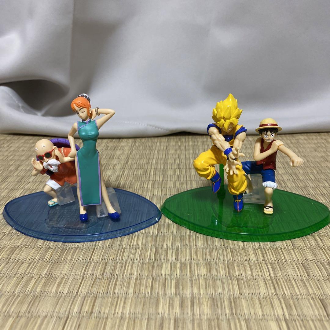 

[USED] Jump 40th Anniversary One Piece Dragon Ball Collaboration Figure