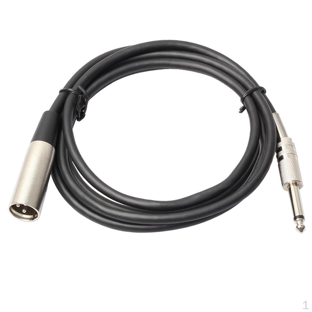 

1/4 in. (6.35 Mm) XLR Microphone Cable (male to Male) 6 ft