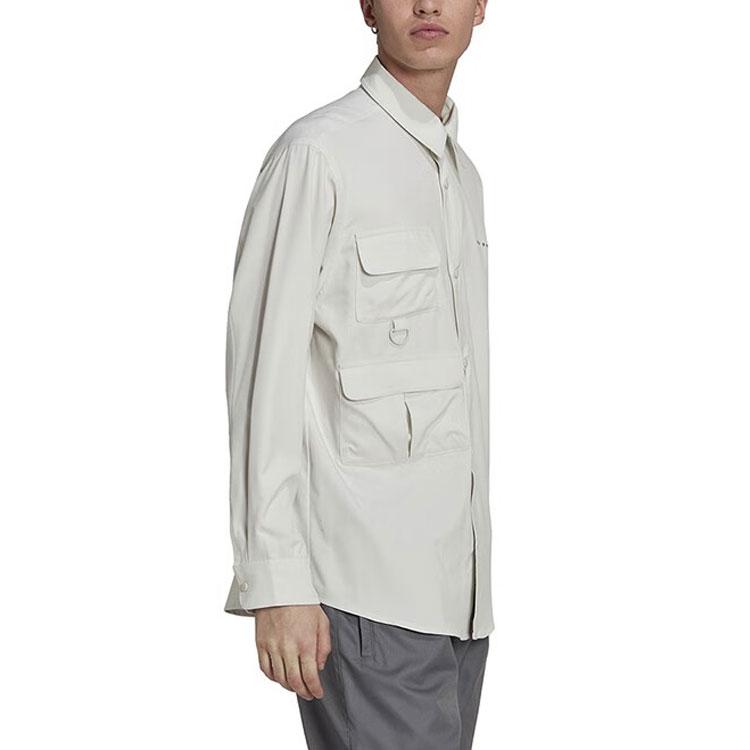 Adidas Originals Jackets Men's White Lapel Moderate Other HK2766