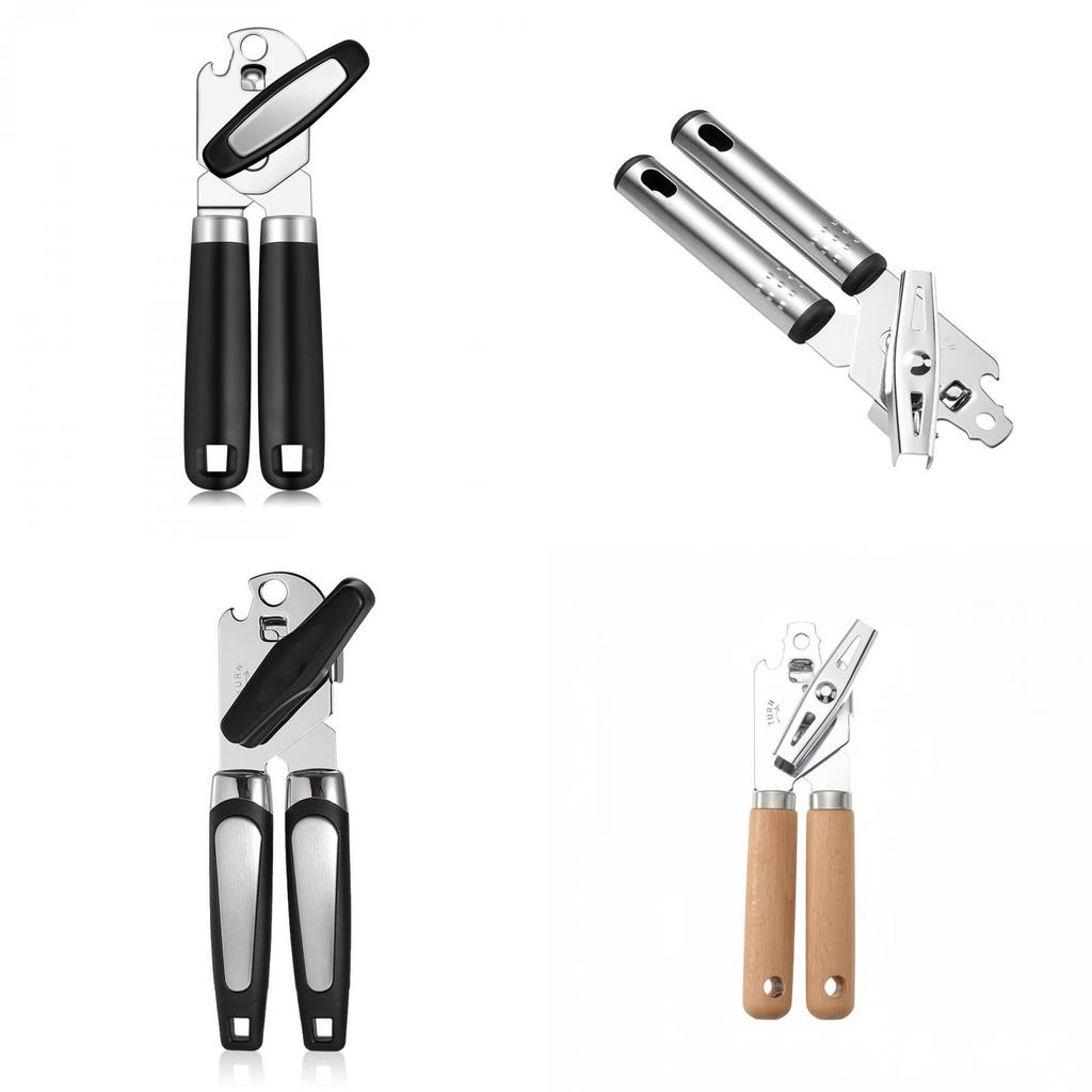 Stainless Steel Can Opener Multitool With Bottle Opening Function For Kitchen And Gift Use