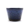 Umekichi Bonsai 3 Round Bonsai Sea Cucumber Approximately Fits Tuberous Small Supplies, No. Pot, Cut-off, Small, Blue, Glaze, 9.5cm, Ceramic,