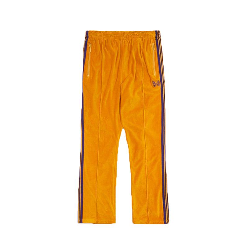 

NEEDLES x AWGE Оксамитова куртка-метелик - Модний спортивний одяг на блискавці в японському стилі M