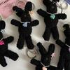 Elegant Table BLACK RABBIT KEYRING_ Black Rabbit Keyring 5color Keychain Doll