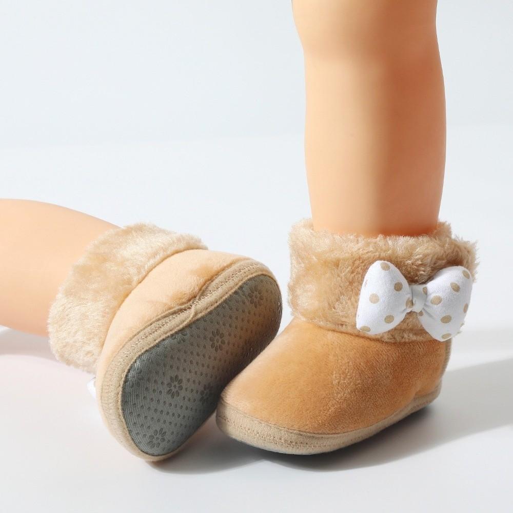 Winter Newborn Baby Shoes Soft Sole Baby Footwear Cute Toddler Snow Boots