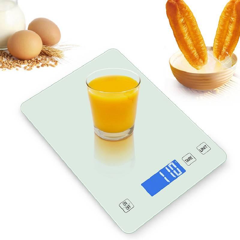 Strakke USB-oplaadbare keukenweegschaal met veelzijdig weegbereik van 15 kilogram voor culinaire precisie
