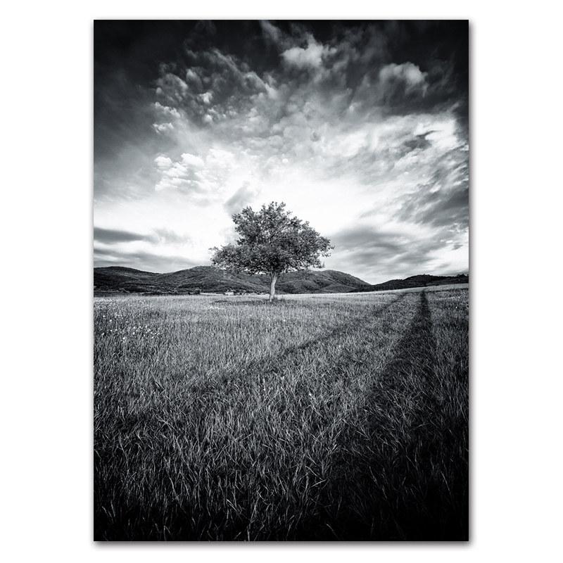 Holding Hands Couple Art Prints Poster Black White Seaside Scenery Picture Beautiful Dandelion Flower Wall Decor HD0117