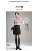 **Autumn/Winter 2025 Petite Woolen A-Line Pencil Skirt**