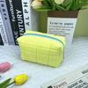 Cute Fur Makeup Bag For Women Zipper Large Solid Color Cosmetic Bag Travel Make Up Toiletry Bag Washing Pouch Plush Pen Pouch