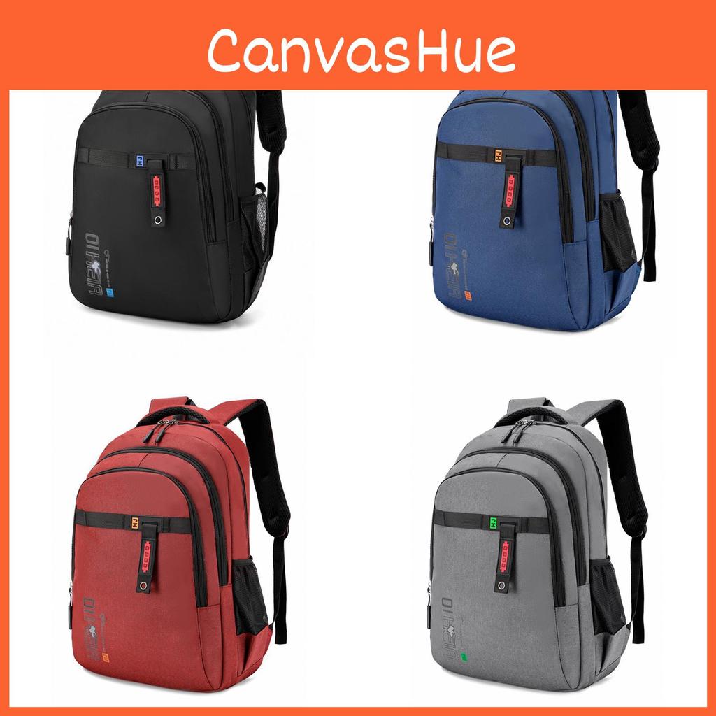 Versatile Simple And Backpack With Laptop Compartment For Travel Bag School
