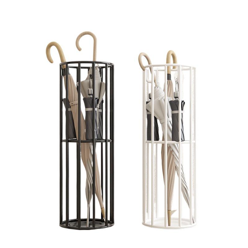 Large Capacity Umbrella Stand for Doorway - Draining and Storage Rack