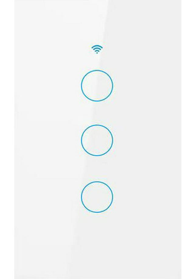 Smart WiFi Touch Switch with Siri Voice Control, Mobile App, RF Remote, and Tone Adjustment