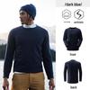 JEEP Men's Thickened Fleece Pullover Sweatshirt