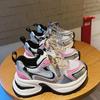 Plateau Dad Schuhe Damen 2025 Frühling und Sommer neu Retro Fried Street Erhöhend Silber Zhao Ruth gleiche lässige Sportschuhe