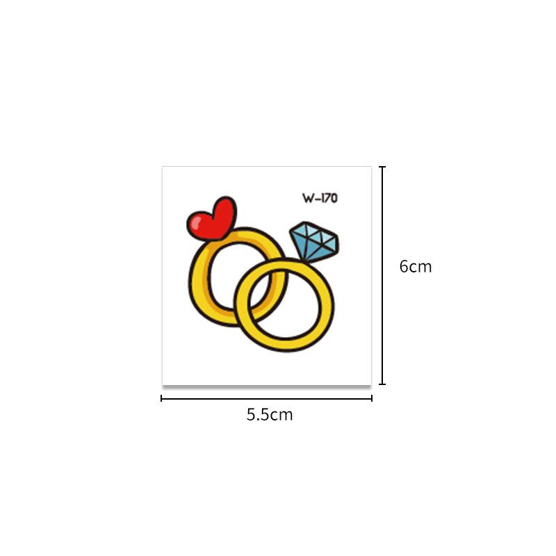 

Наклейки с любовью Татуировка в виде сердца Боди-арт Макияж Водонепроницаемый Временный Женский и Мужской Поддельный Тату День Святого Валентина