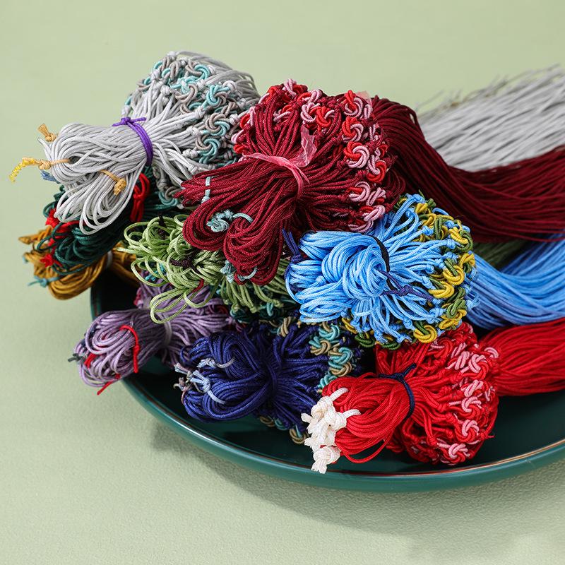 Mandala DIY Mini Phone Strap Weaving Kit - Small Chinese Knot Lanyard Accessories