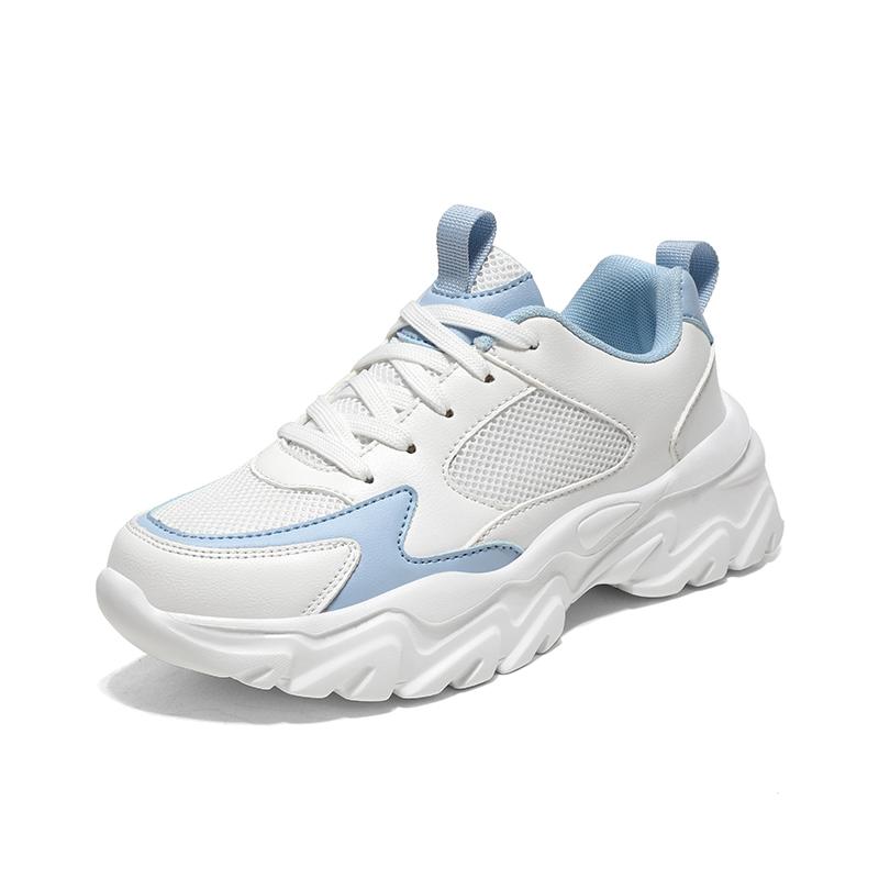 New Womens Casual Shoes Thick Bottom Fashion Sneakers for Women Trendy Breathable Mesh Sports Shoes Tennis Trainers