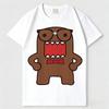 Domo Kun Anime Grafik T-Shirt Y2K Kawaii Cartoon Streetwear Tee Baumwolle S-5XL