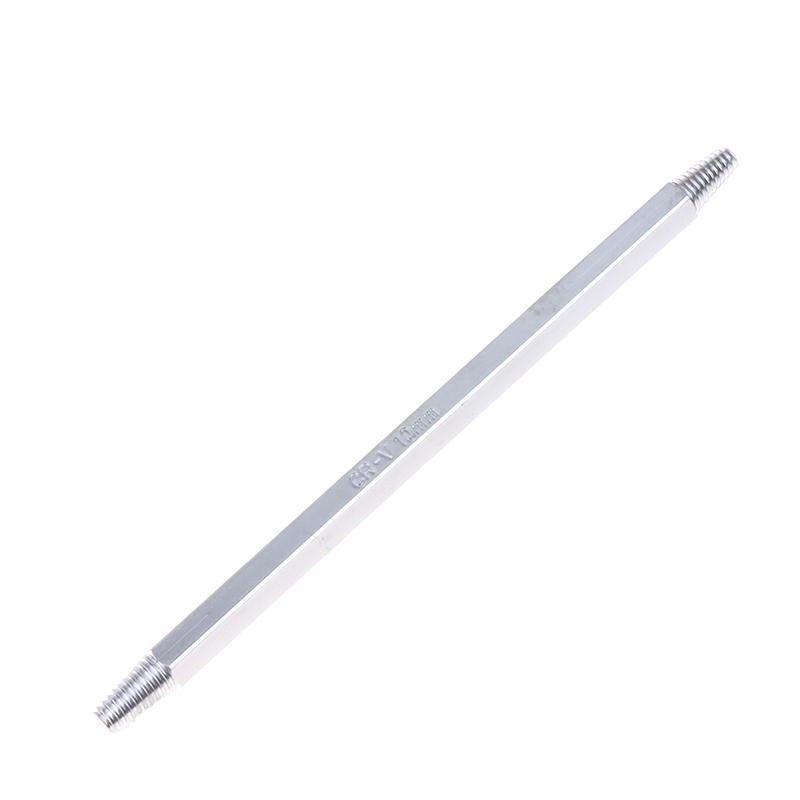 

Reverse Thread Broken Spark Plug Remover Tool Inverted Cone Hexagon Screw Extractor Tool Spark Plug Easy Removal срібний