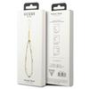 Guess Zawieszka Gustpearw Phone Strapbiały/White Heishi Beads