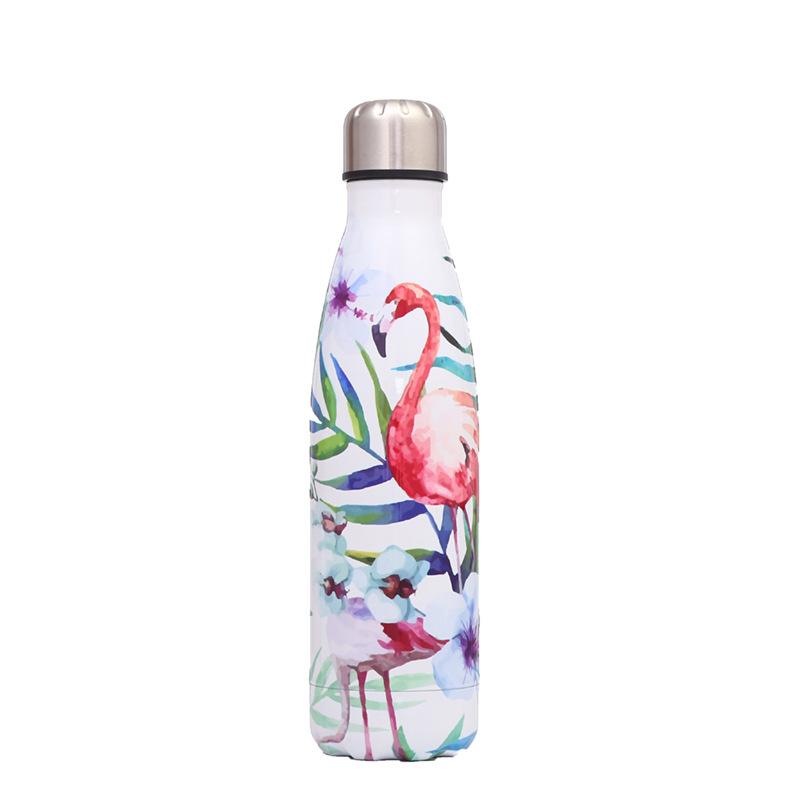 Coca Cola Bottle Double Layer 304 Stainless Steel Insulated Cup Outdoor Sports Water Bottle Bowling Cup 500ml