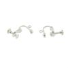 24Pcs Adjustable Earrings Finding Tool for Jewelry Making